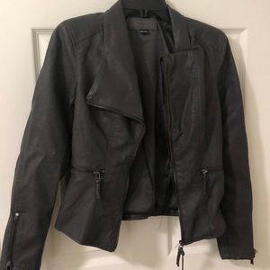 Blank NYC Faux Leather Moto Jacket